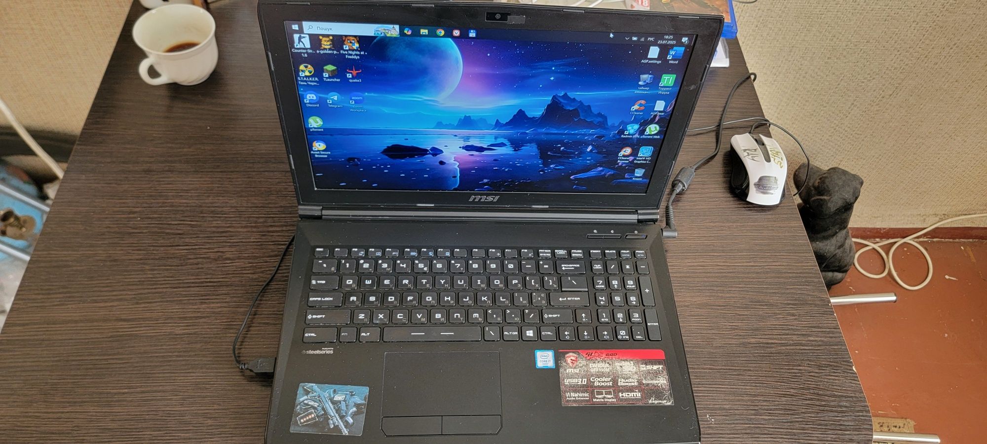 Notebook MSI GL62