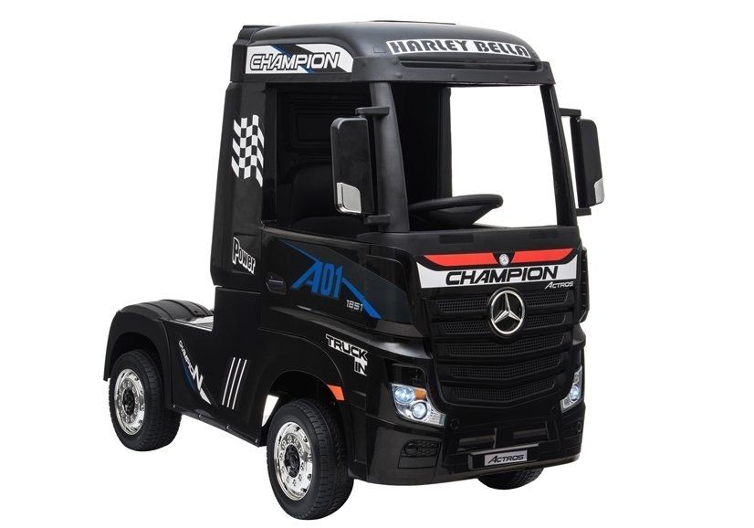 Auto na Akumulator Mercedes Actros 4x4 Czarny