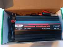 Перетворювач напруги, автомобільний  UKC AC-DC UPS 1300W  із зарядкою