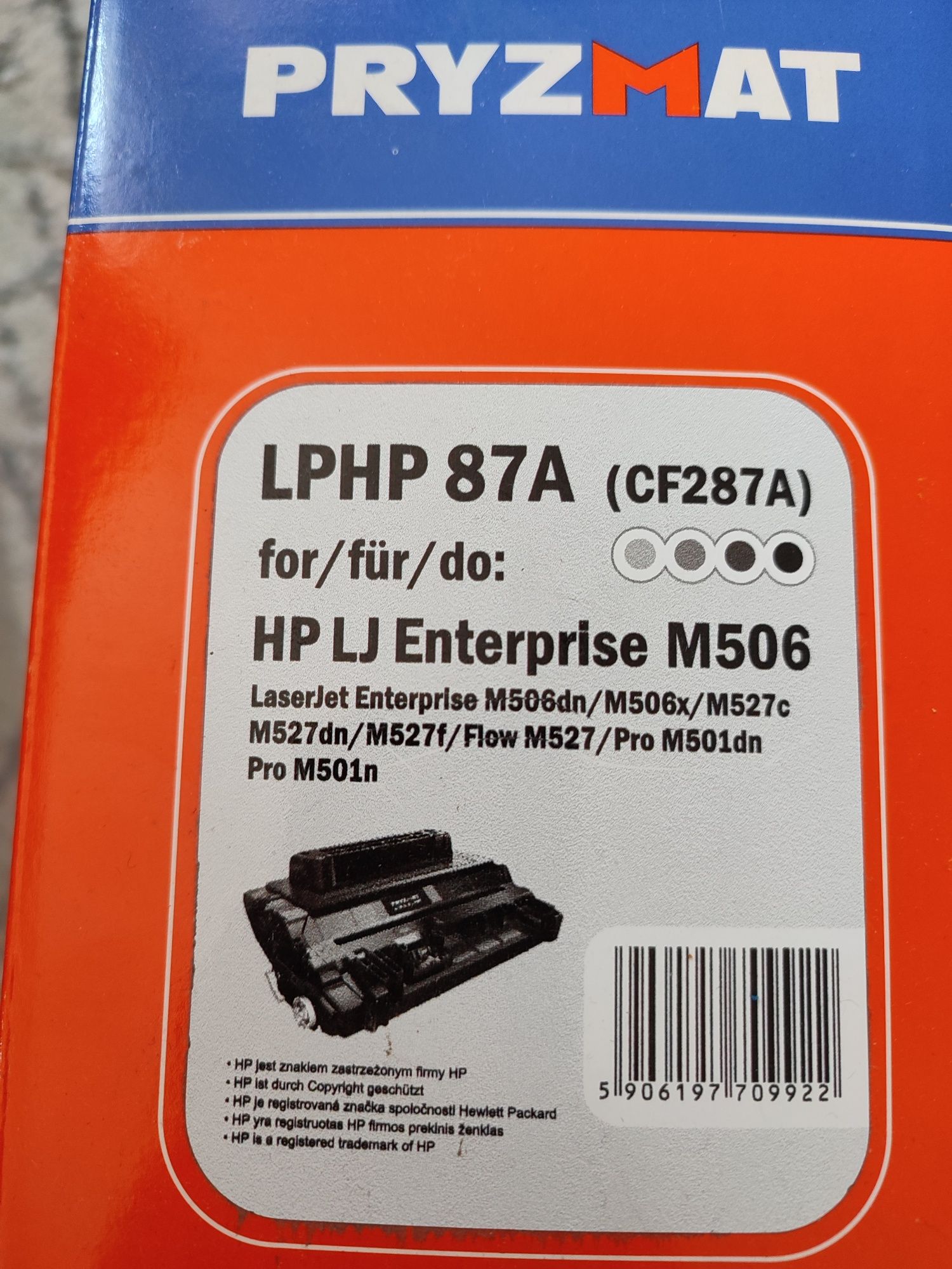 Toner Pryzmat LPHP 87A CF287A