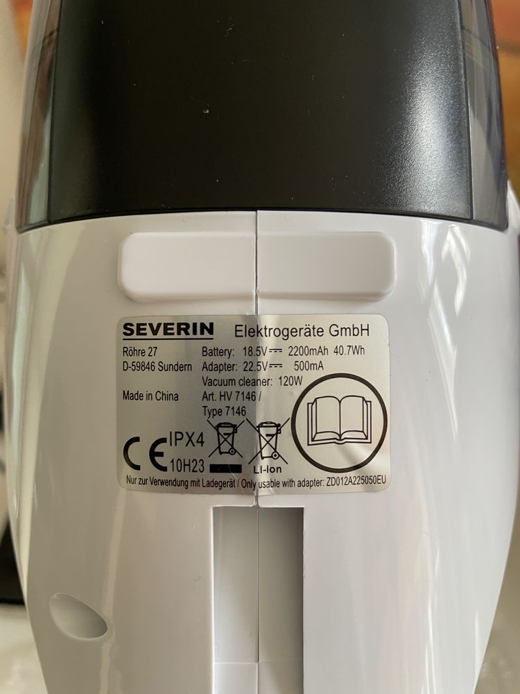 Severin HV 7146, ручной пылесос