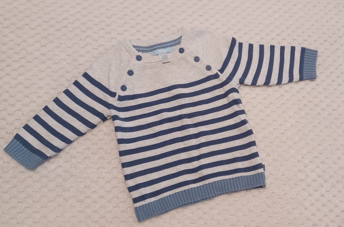 Sweter/sweterek niemowlęcy rozmiar 68 Obaibi.