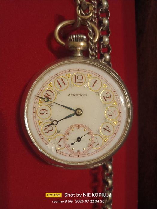 Zegarek kieszonkowy marki LONGINES