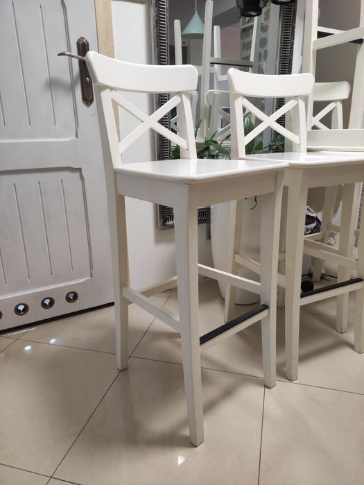 Krzesła kuchenne wysokie Ikea