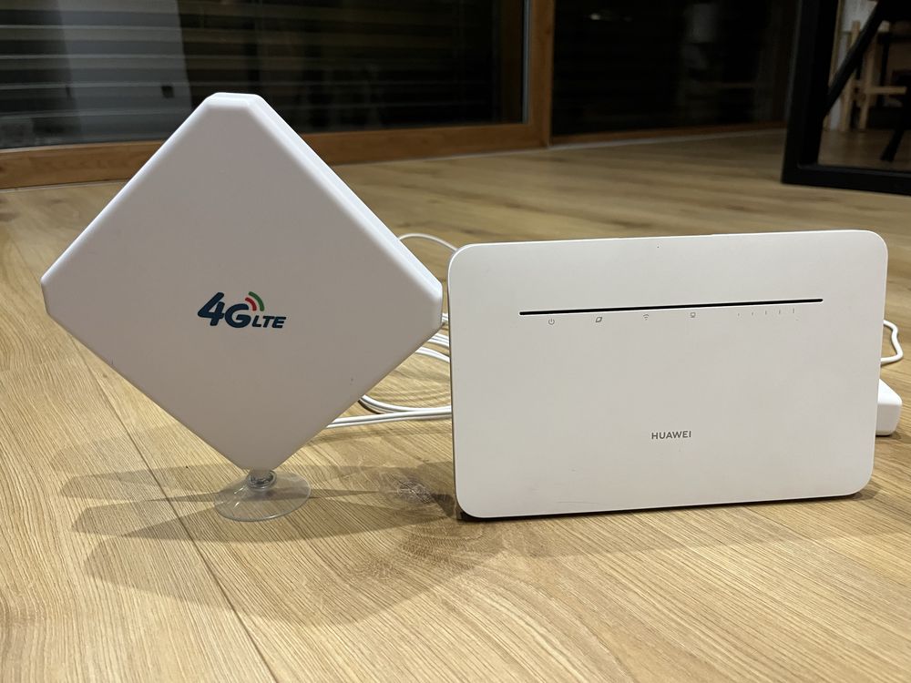 Router huawei b535 4g lte z dodatkowa antena zewnetrzna 300Mb/s