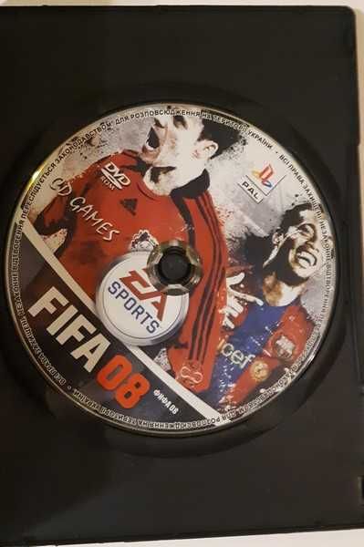 Playstation 2. FIFA 08.