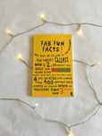 Fab Fun Facts - portes incluídos