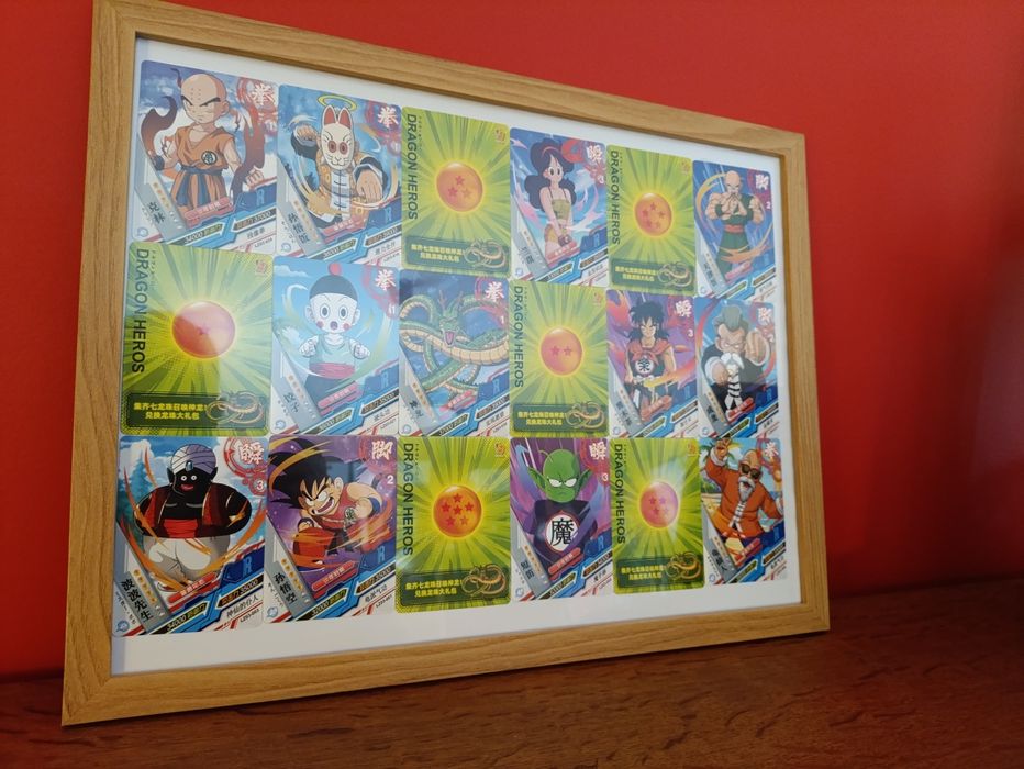Dragon Ball cartas booster comuns raras S SR SSR
