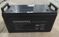 Akumulatory 3letnie Europower EPL 110Ah AGM/Żel