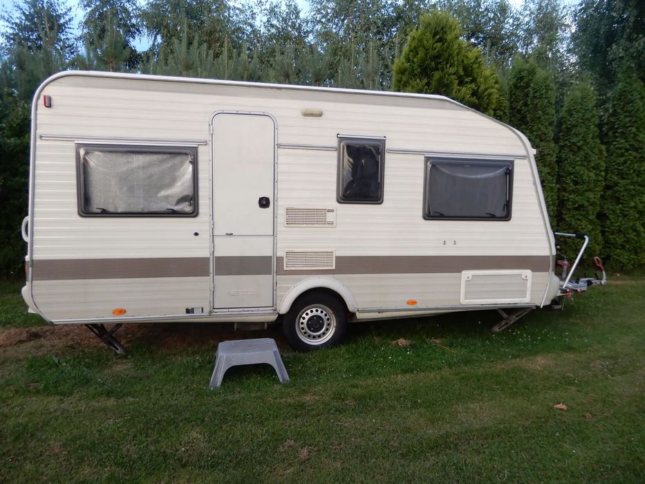 Avento 465  PRZYCZEPA KEMPINGOWA, solar 140W + akumulator 80Ah