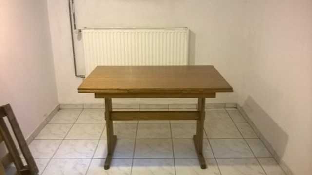 stół dębowy rozsuwany 110-182/70