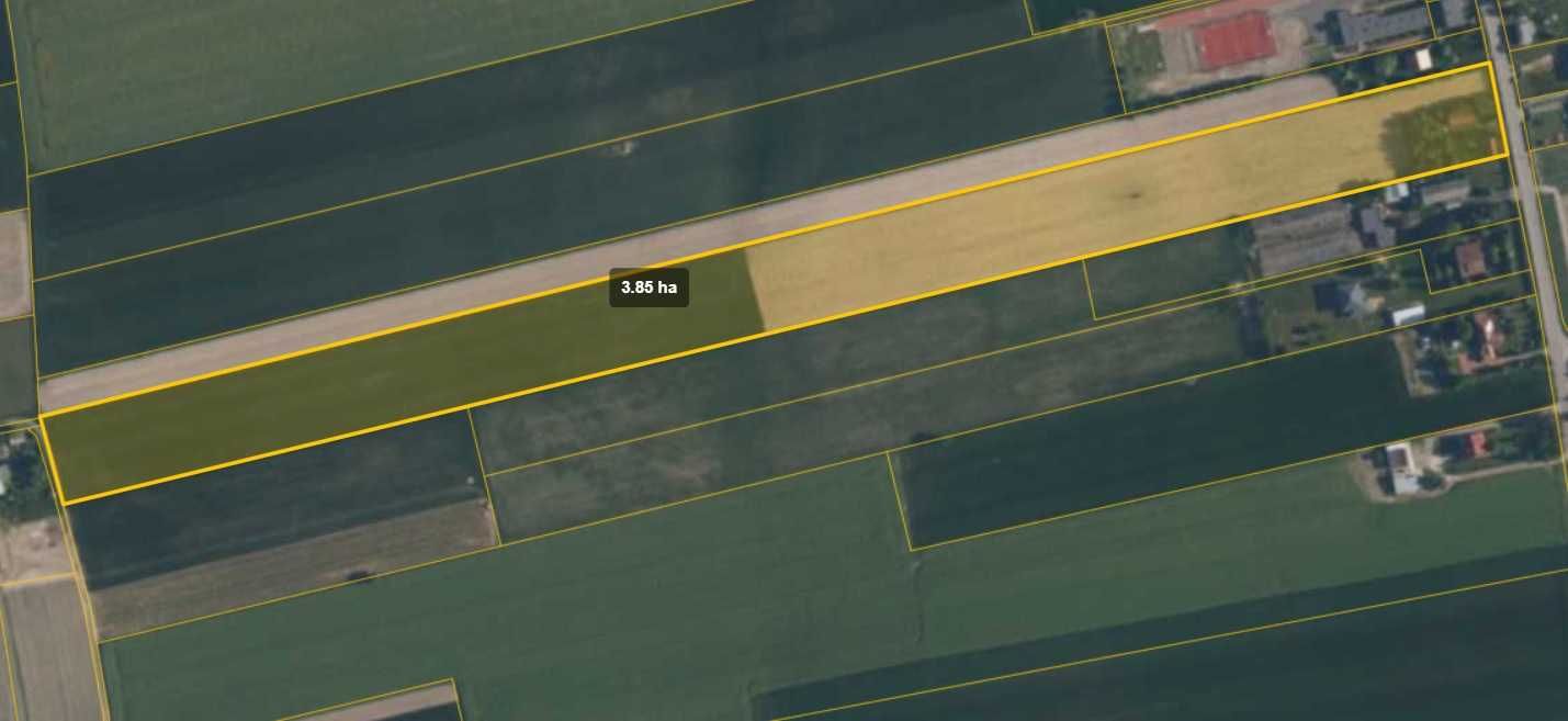 Atrakcyjna działka rolno-budowlana – 3,85 ha z możliwością zabudowy!