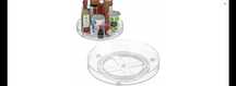 Lazy Susan organizer na talerze obrotowe 360°, 2SZ,27 cm + 23,5 cm,