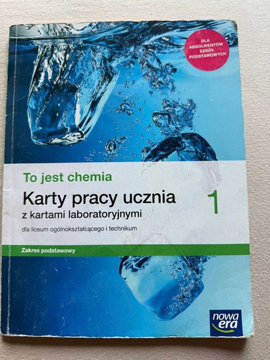 To jest chemia 1 karty pracy ucznia