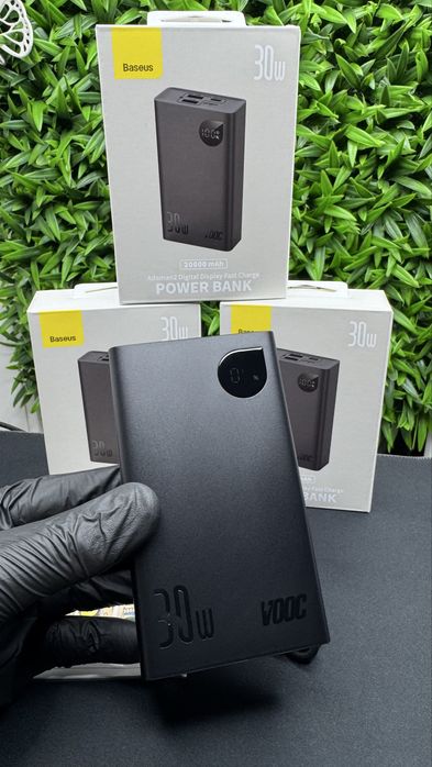 Оригінальний павербанк Базеус 20000 mAh 30w Voov версія доя Oppo