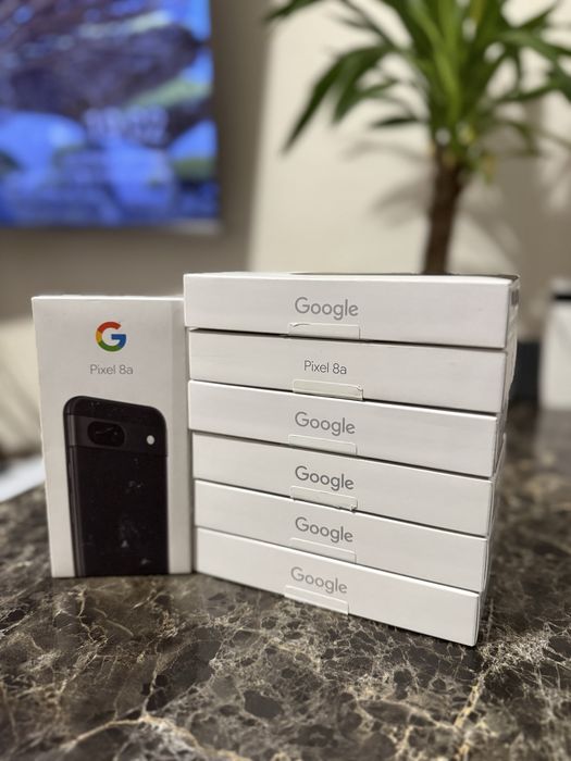 Смартфон Google Pixel 8a 8/128GB Obsidian - HOBI! Є Опт!!