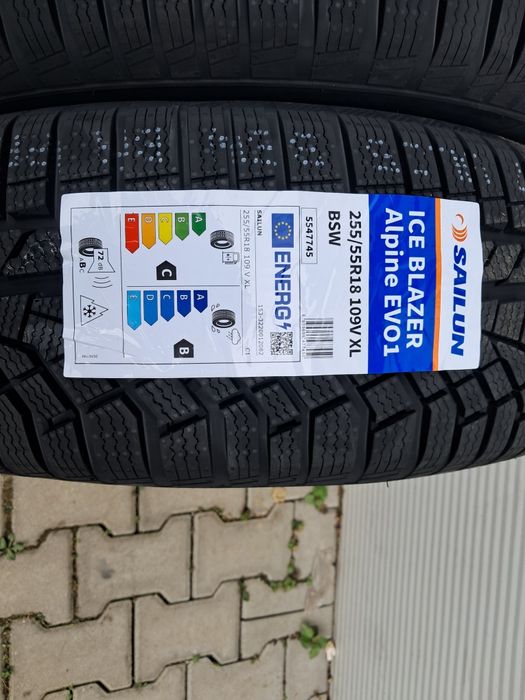 4x 255/55r18 Sailun Alpine Evo 1 XL opony nowe zimowe 2025r