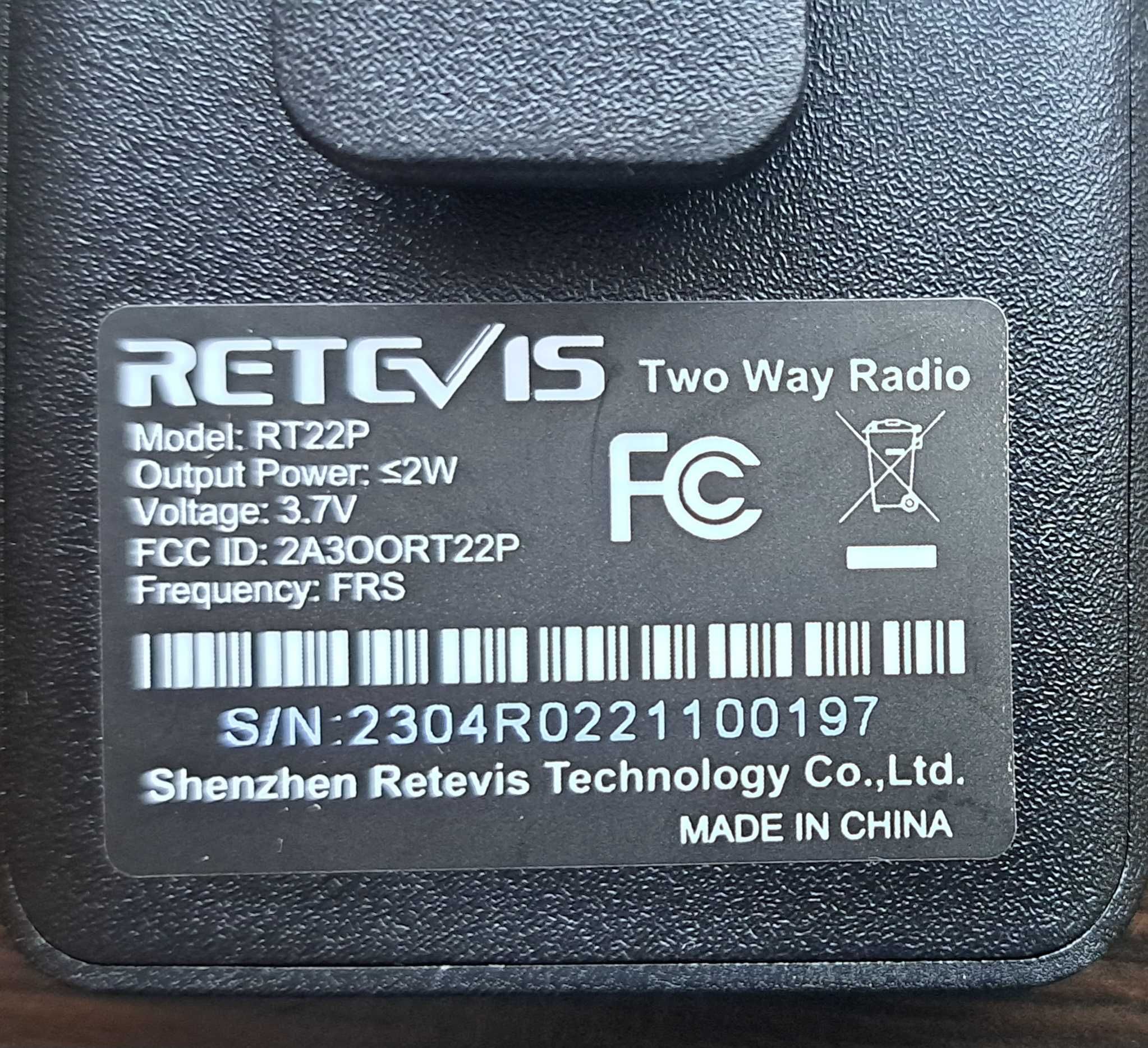 Mini Walkie Talkie Retevis RT622P