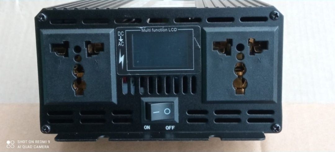 Przetwornica prądu 24V, czysty sinus 4000W, inwerter ,falownik