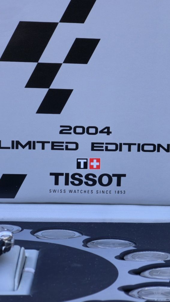 Tissot quartz Serie comemorativa MotoGp 2004