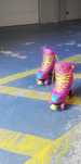Patins de 2 eixos, com travões, tamanho 39