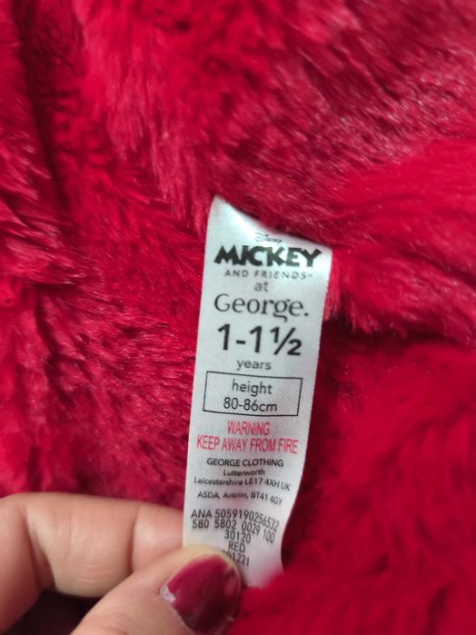 Детская куртка Мики Маус 1,5-2 года