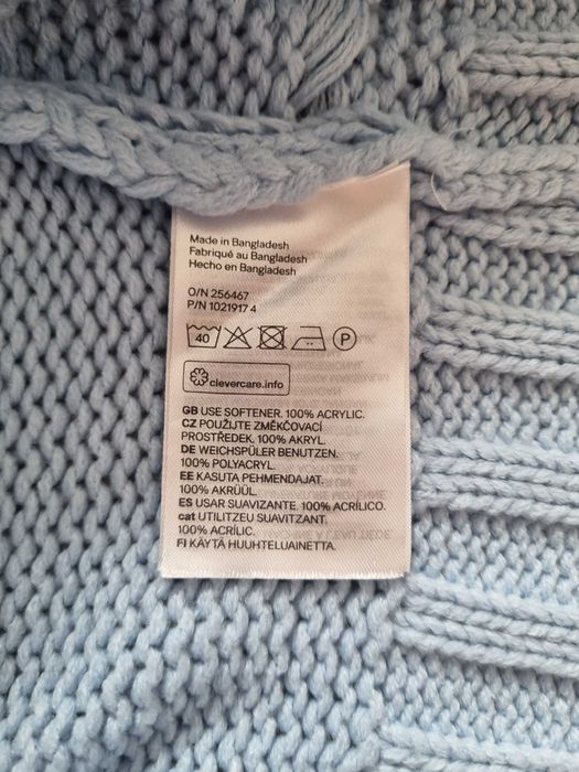 Kamizelka dzianinowa DIVIDED (H&M) – rozm. XS