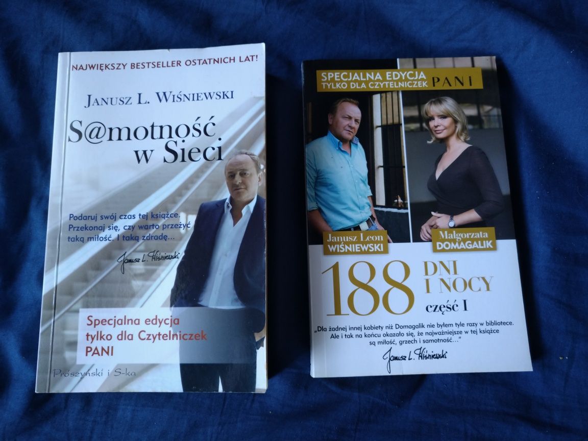 Wiśniewski Samotność w Sieci + druga książka gratis
