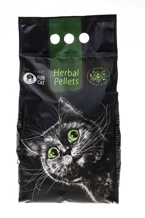 Новинка!!!      Наповнювач для котячих туалетів Herbal Pellets