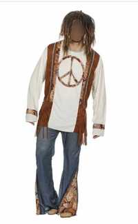 strój hippisa lata 70-te