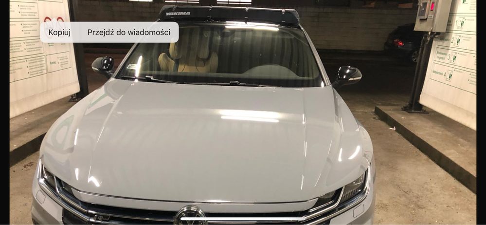 Bagaznik dachowy Yakima + Windshield Arteon VW