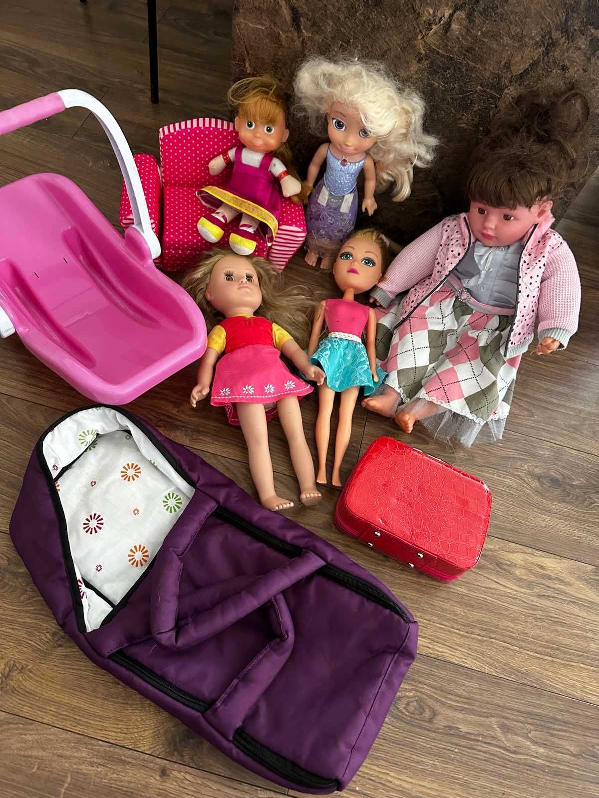 zestaw zabawek dla dziewczynki lalki duze