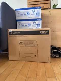 drukarka laserowa Brother HL-L5200DW + 2 x toner TN-3430 czarny