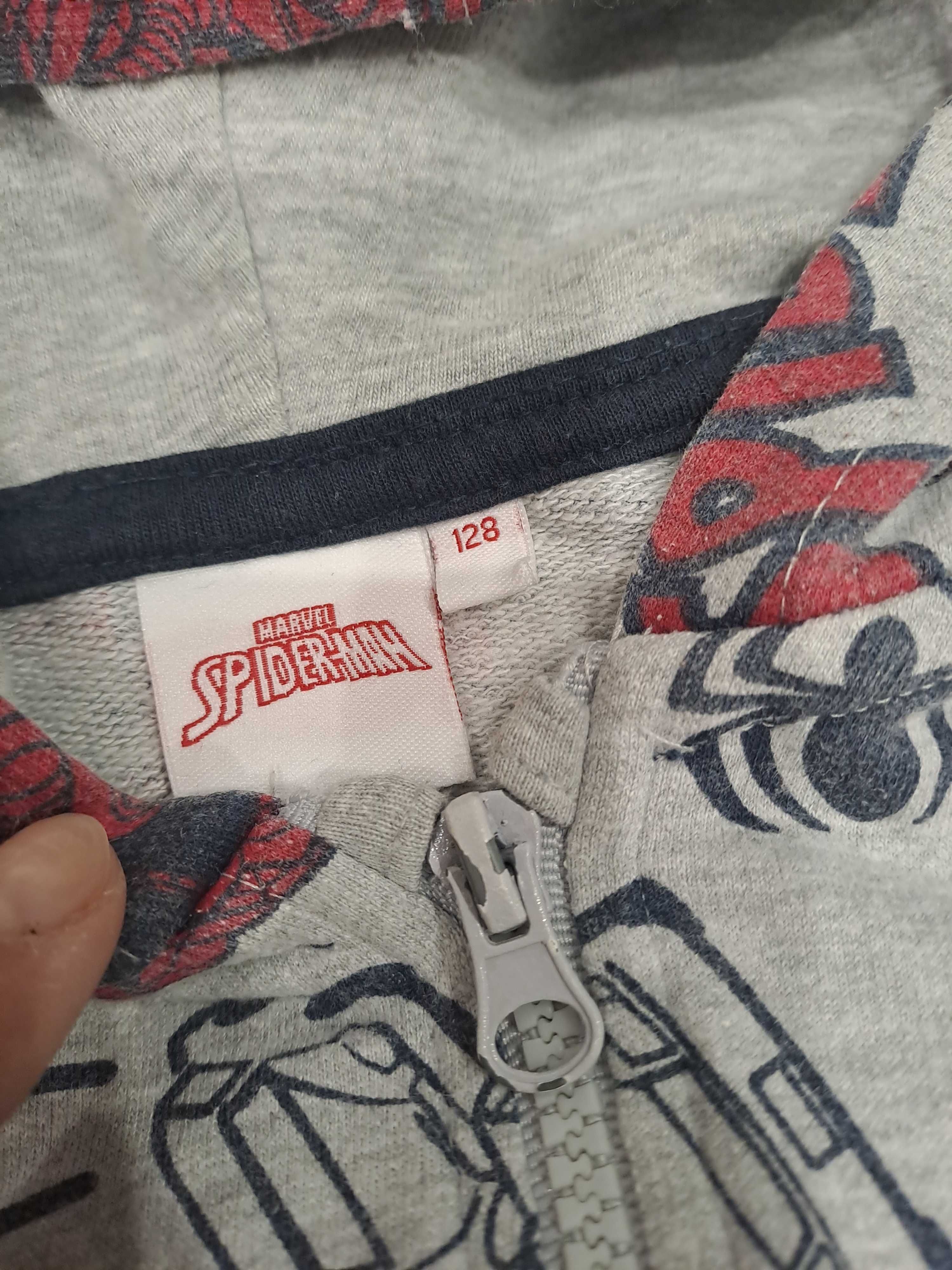 Bluza rozpinana Spiderman 128