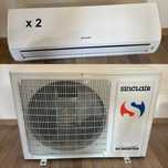Klimatyzator Sinclair jednostka zewnętrzna, 2 jednostki wewnętrzne