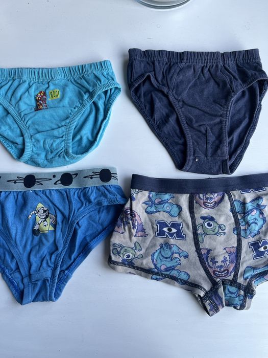 Majtki slipki bokserki 4-5 lat