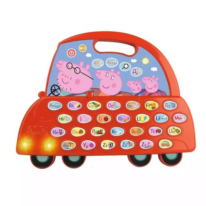Literkowy Samochodzik Peppy. Vtech. Nowy Produkt