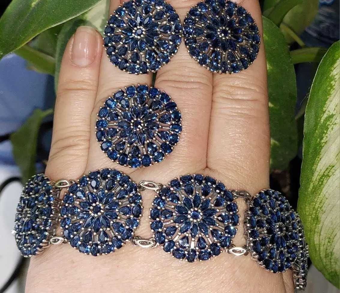 Серебряный набор украшений