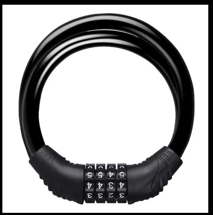 Mocna linka stalowa zapięcie rowerowe na SZYFR BLOKADA rowerowa 18*21