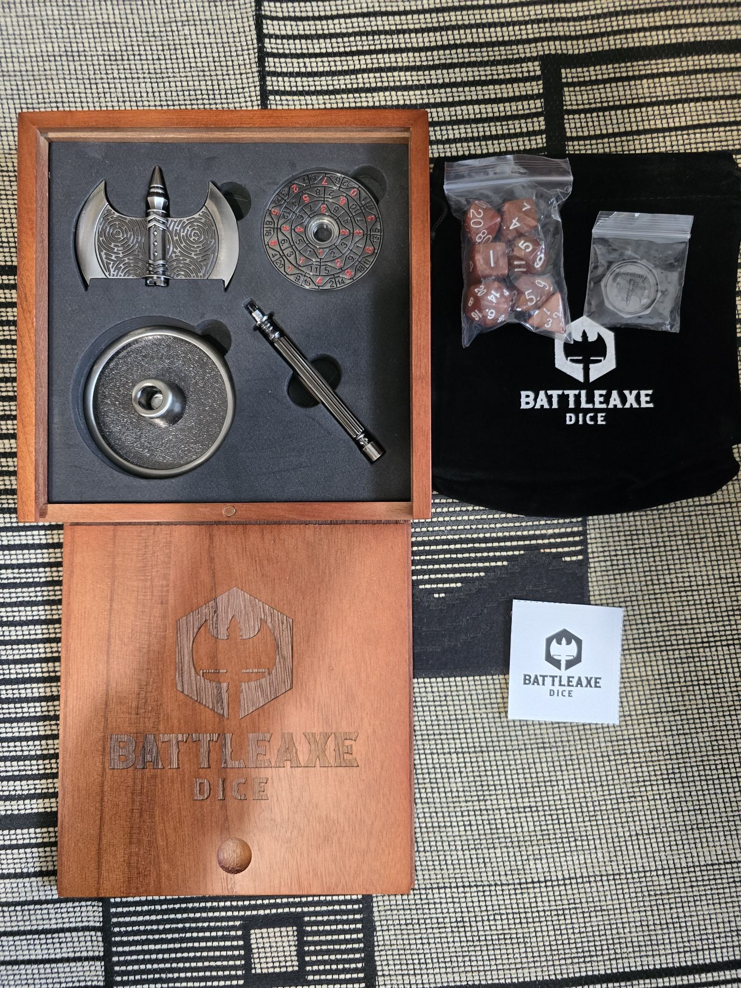 BattleAxe dice spinner - RPG kości - NOWY