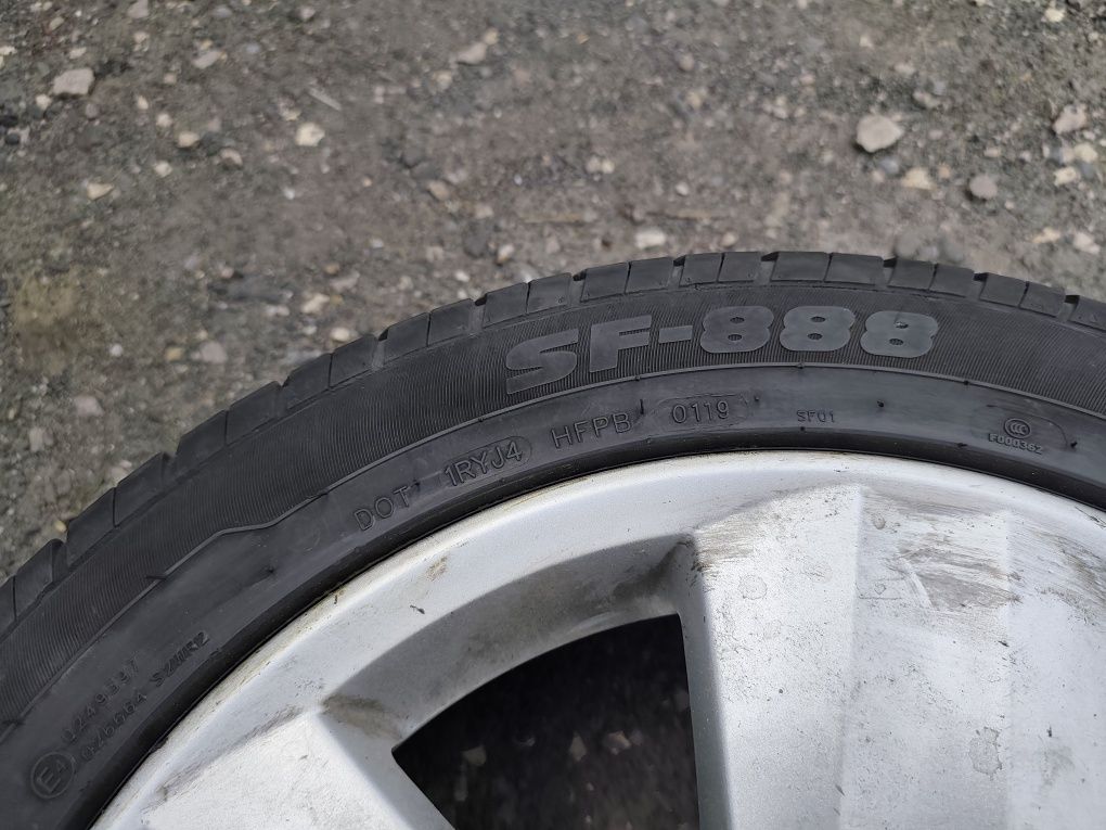 Alufelgi 17 5x112 Sharan inne z opona 2019 rok