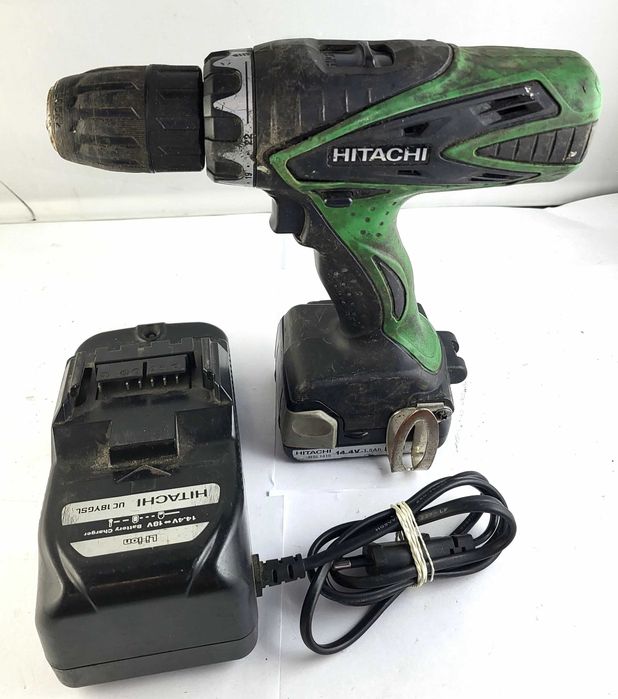 Wkrętarka Hitachi DS14DFL + aku i ładowarka