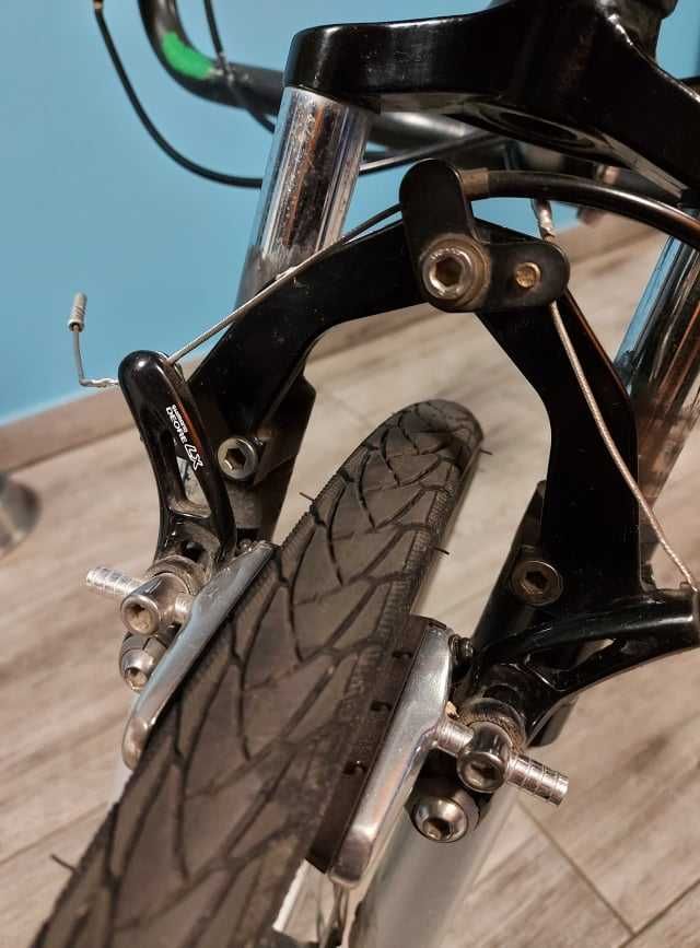 Rower turystyczny poziomy  FLUX ST-2 poziomka na deore  Recumbent bike
