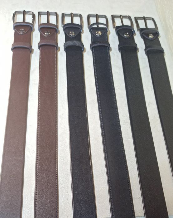 Ремень мужской кожаный пояс ремінь чоловічий шкіряний пасок