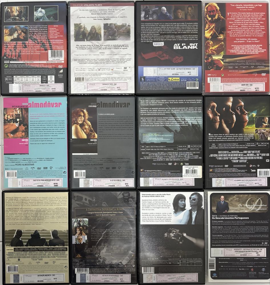 DVDs vários Lote 4
