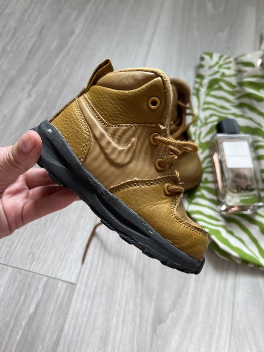 Кожаные термо сапоги ботинки Nike