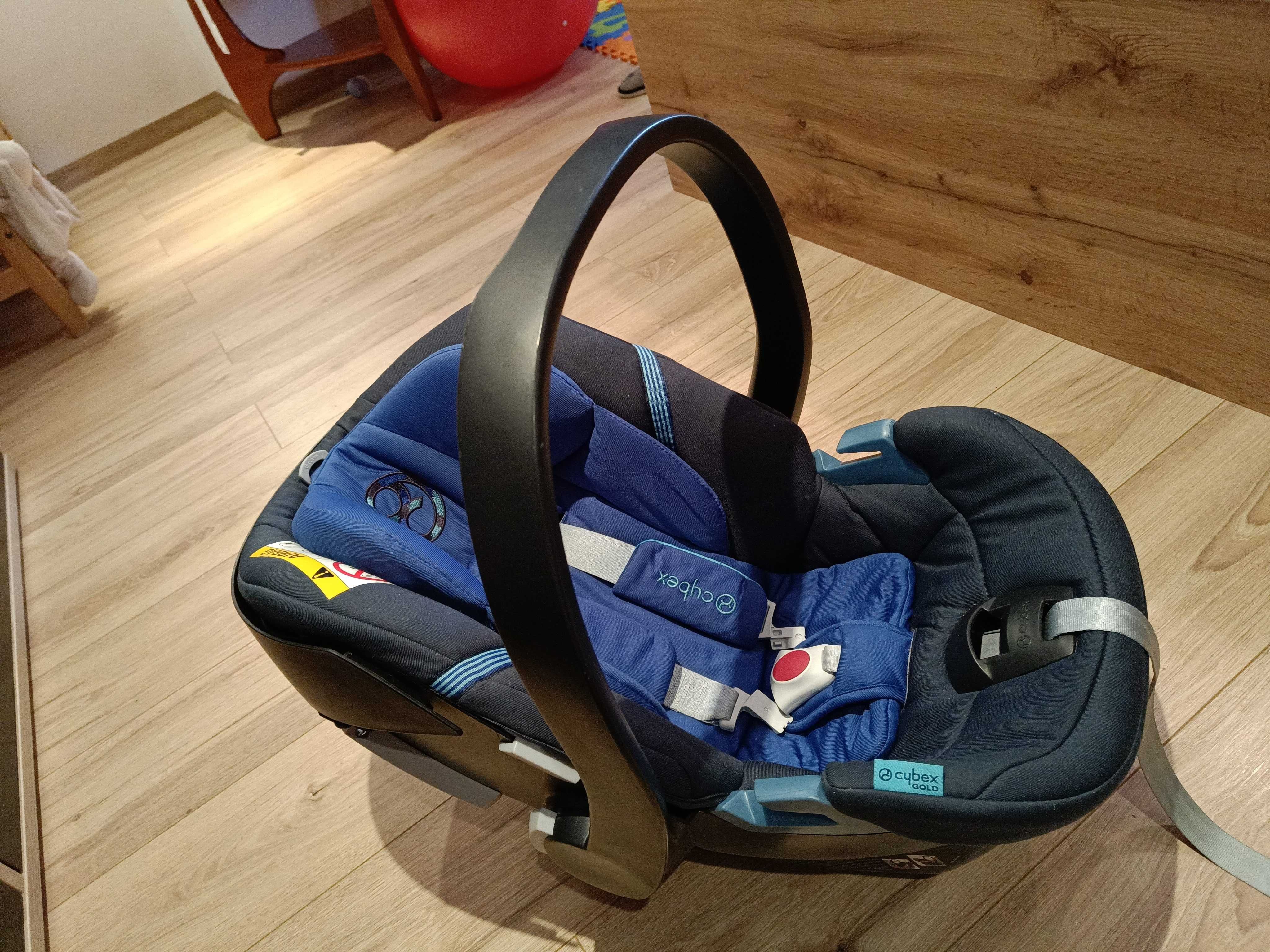 Fotelik samochodowy Cybex Aton 4 + baza ISOFIX