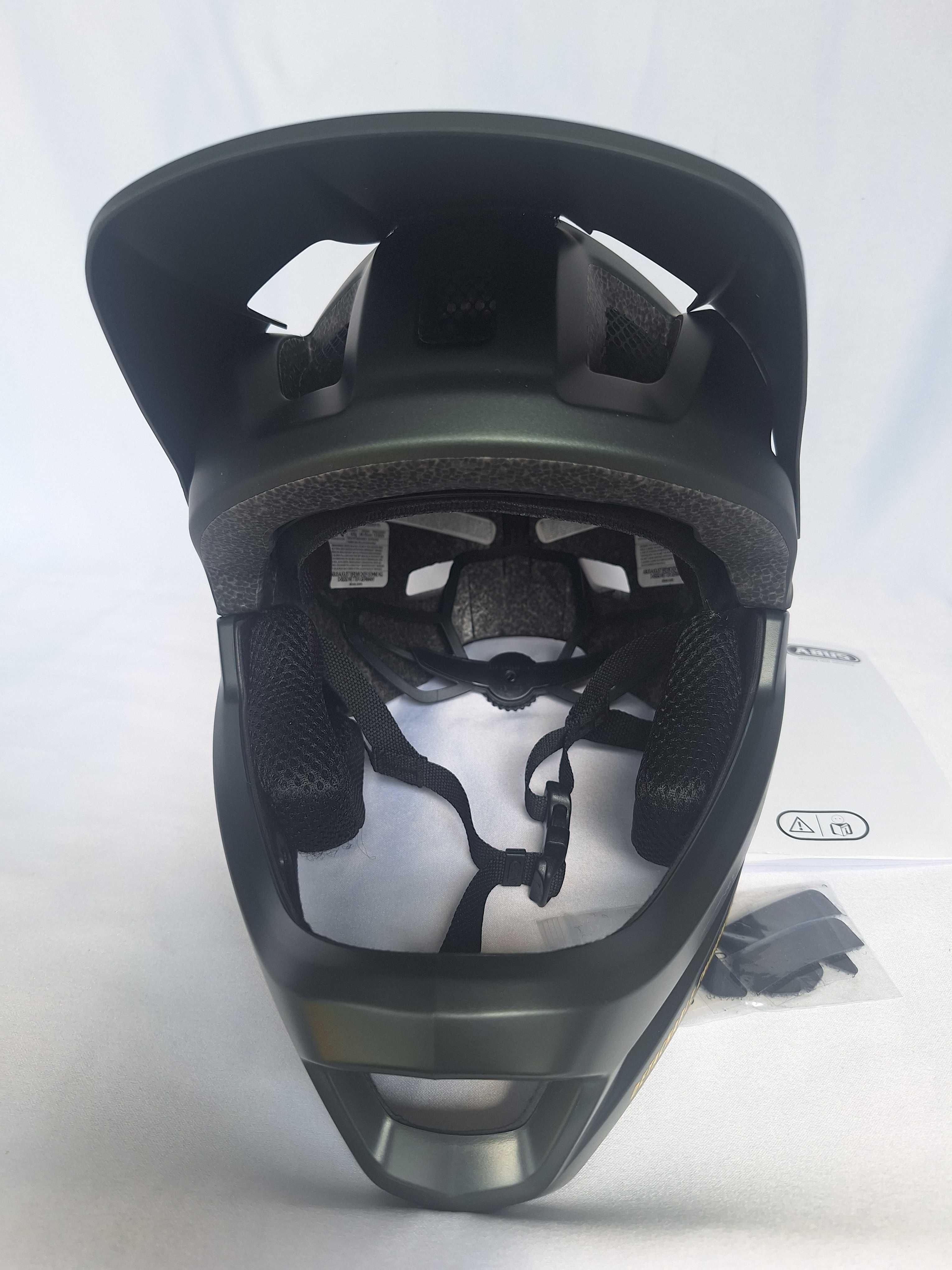 Kask rowerowy fullface Abus Youdrop FF Moss Green S 48-55cm