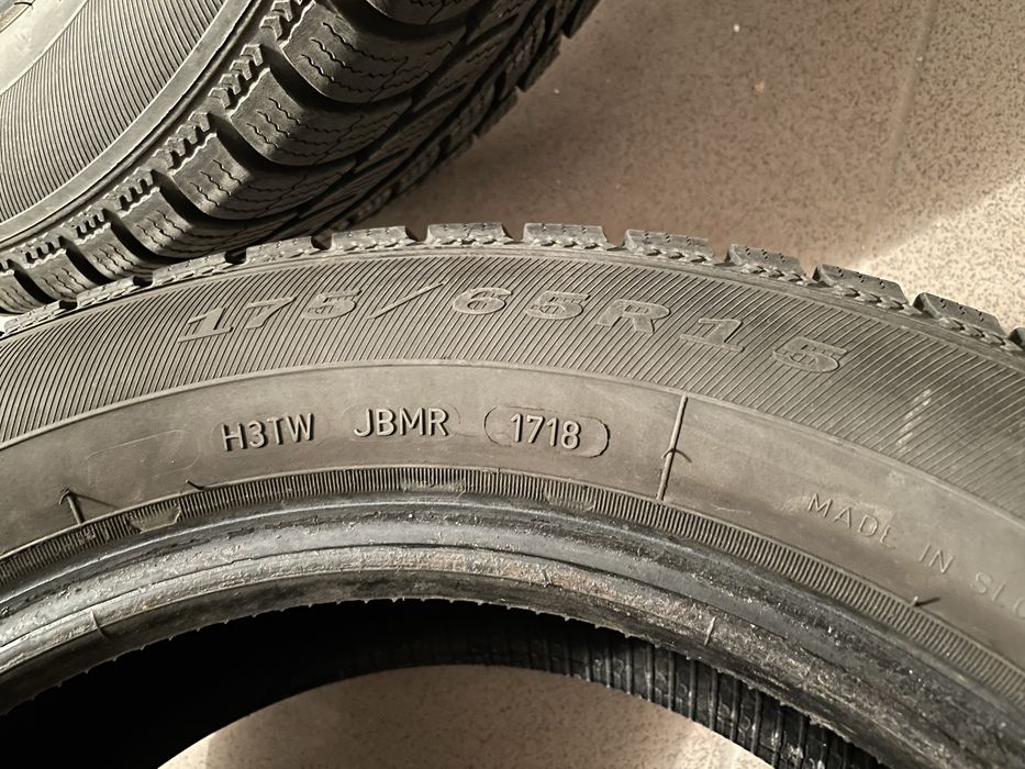 Opony zimowe Dębica Frigo 2 175/65R15 2018r cena za 4 sztuki