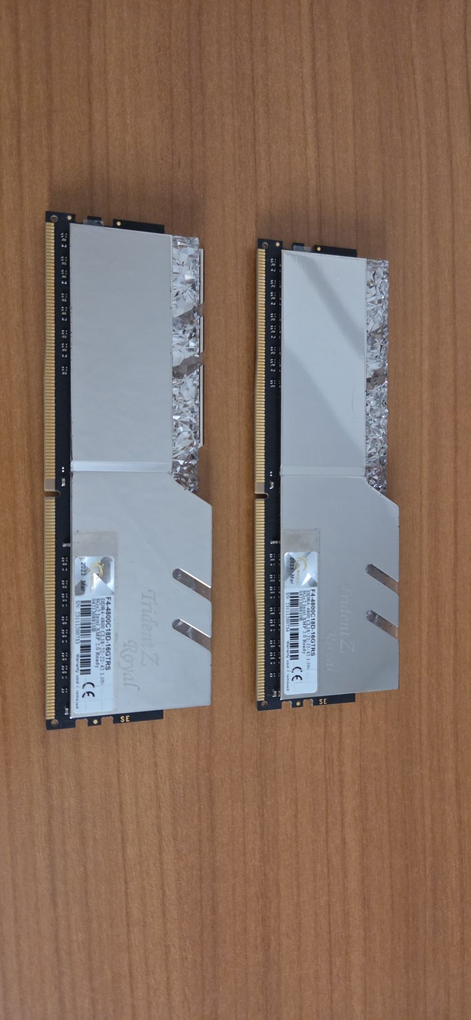G.SKILL TridentZ Royal 16GB (2x8GB) 4800MHz CL18 DDR4